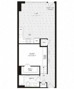 Apartment 29-103 floorplan